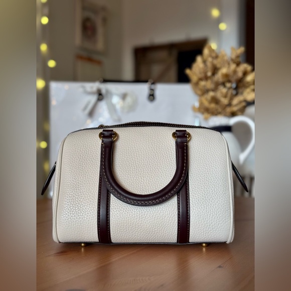 NWT Coach Ruby Satchel 25 In Colorblock (Chalk Multi) - Picture 3 of 16